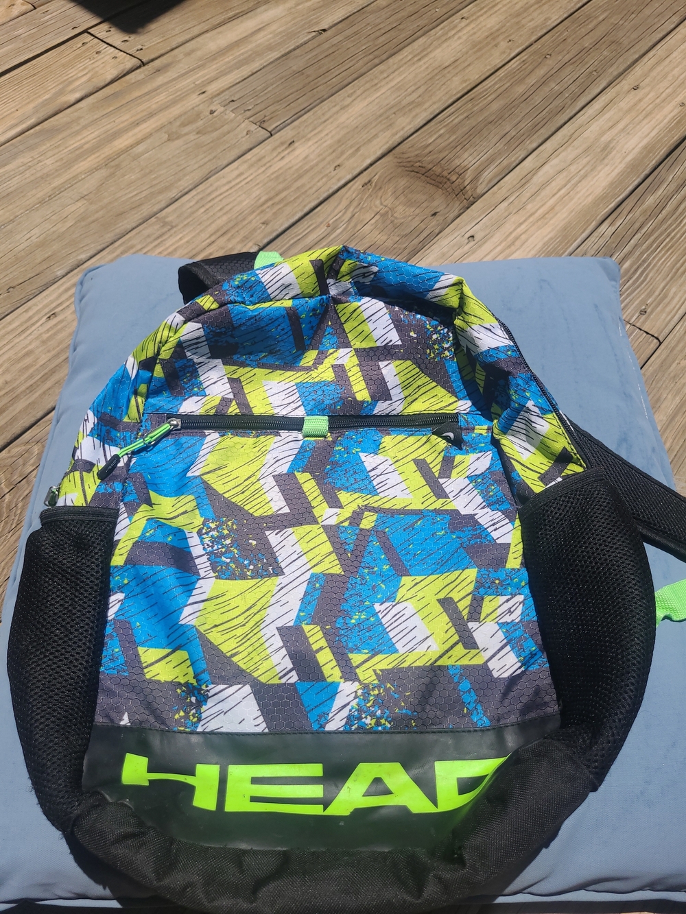 HEAD Sporty Backpack Blue Black Green